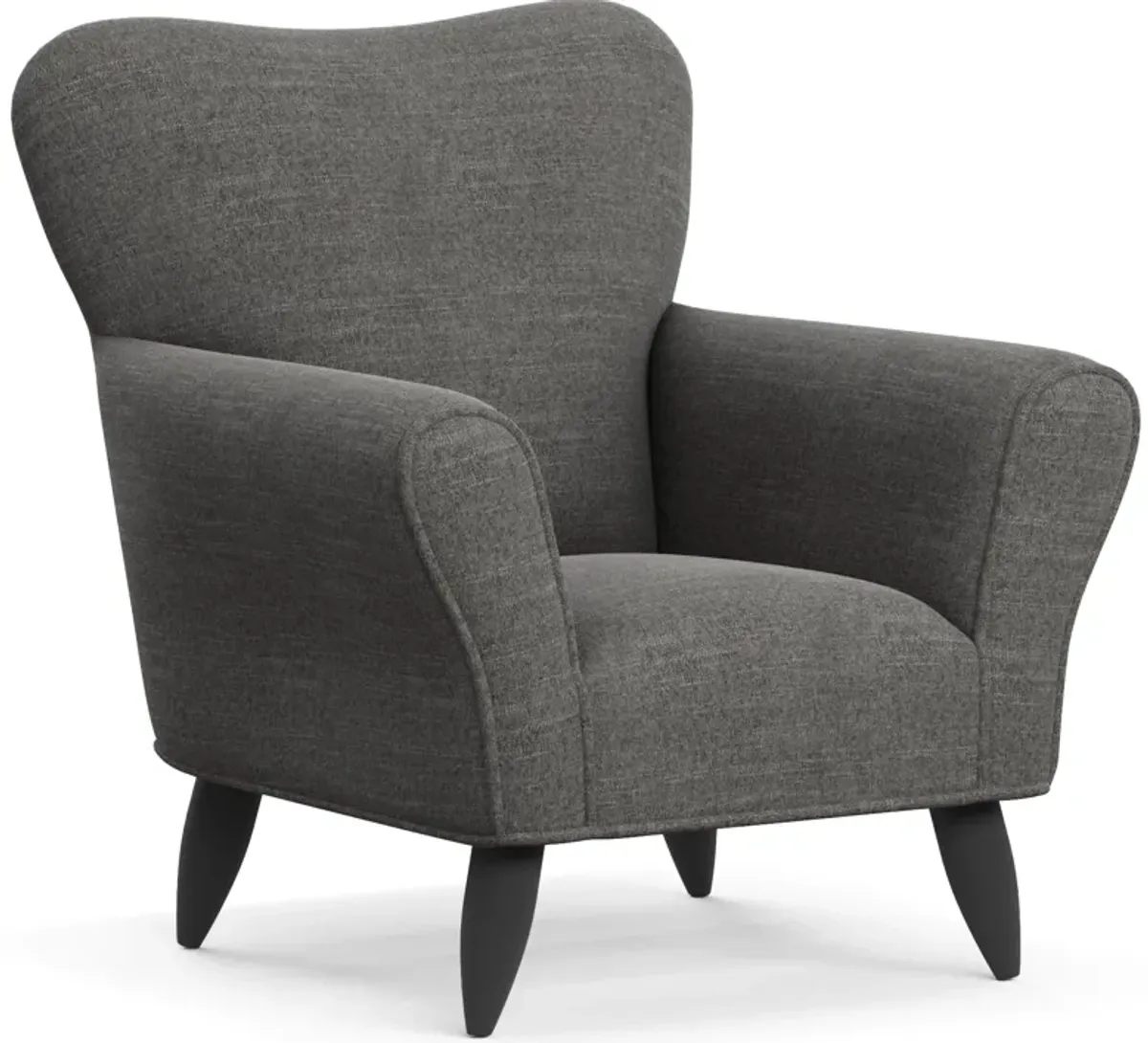 Kady Accent Chair - Curious Charcoal