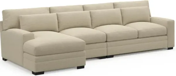 Boston Hybrid Comfort Sectional - Broderick Sand