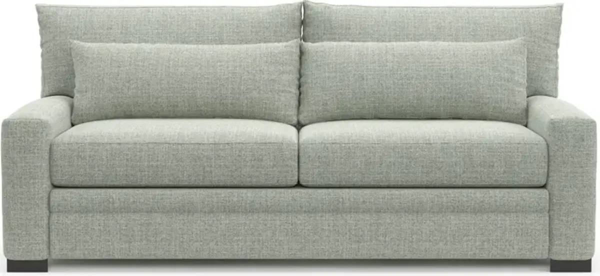 Winston Foam Comfort Eco Performance Sofa - Broderick Sea Glass