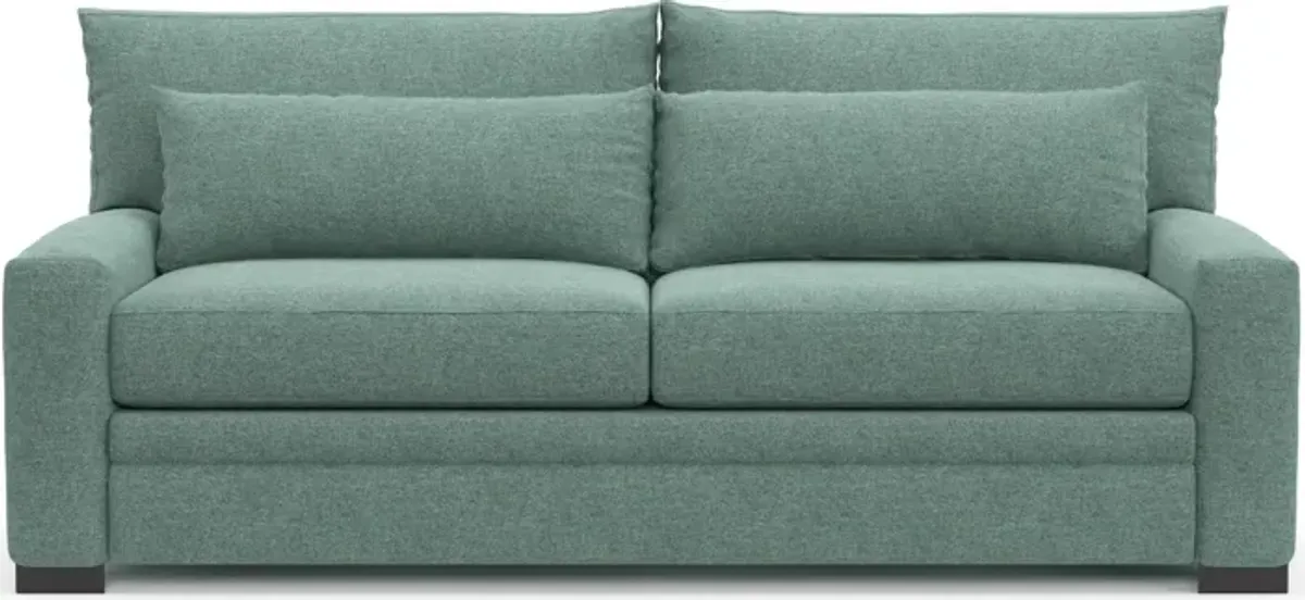 Winston Foam Comfort Eco Performance Fabric Sofa - Bridger Jade