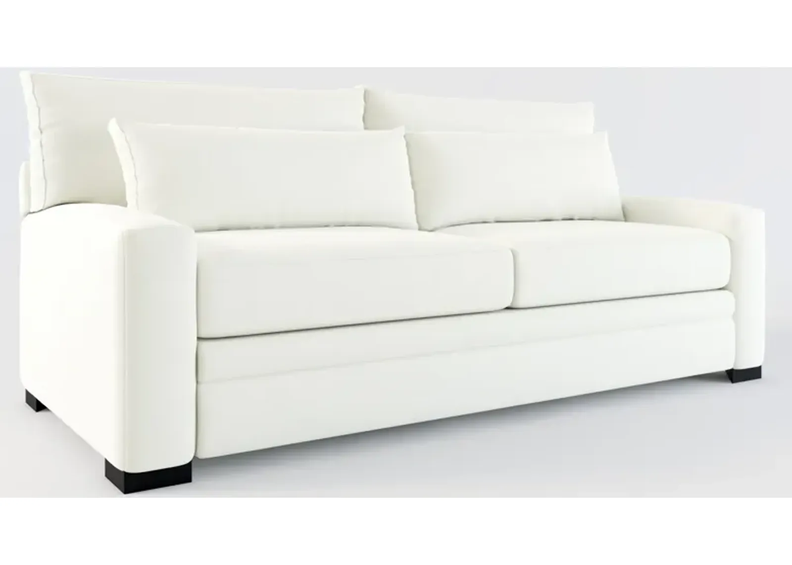 Winston Foam Comfort Eco Performance Fabric Sofa - Liv Arctic