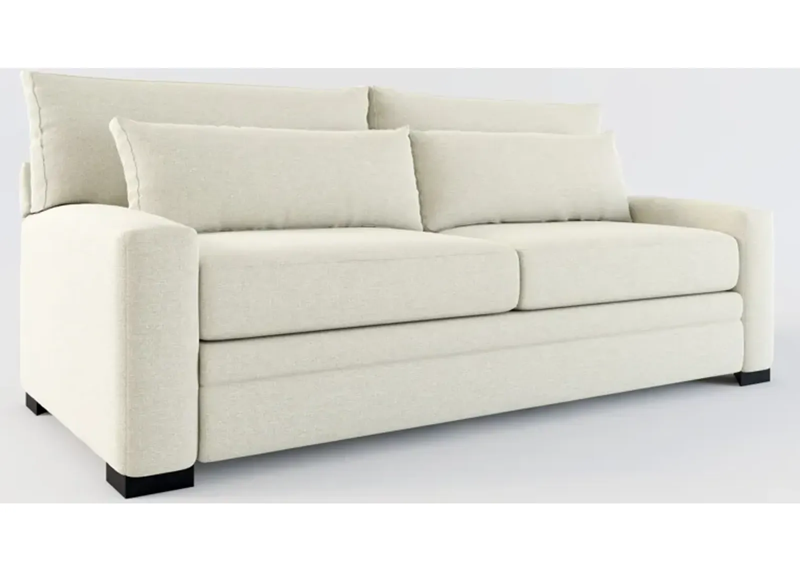 Winston Foam Comfort Eco Performance Fabric Sofa - Liv Dove