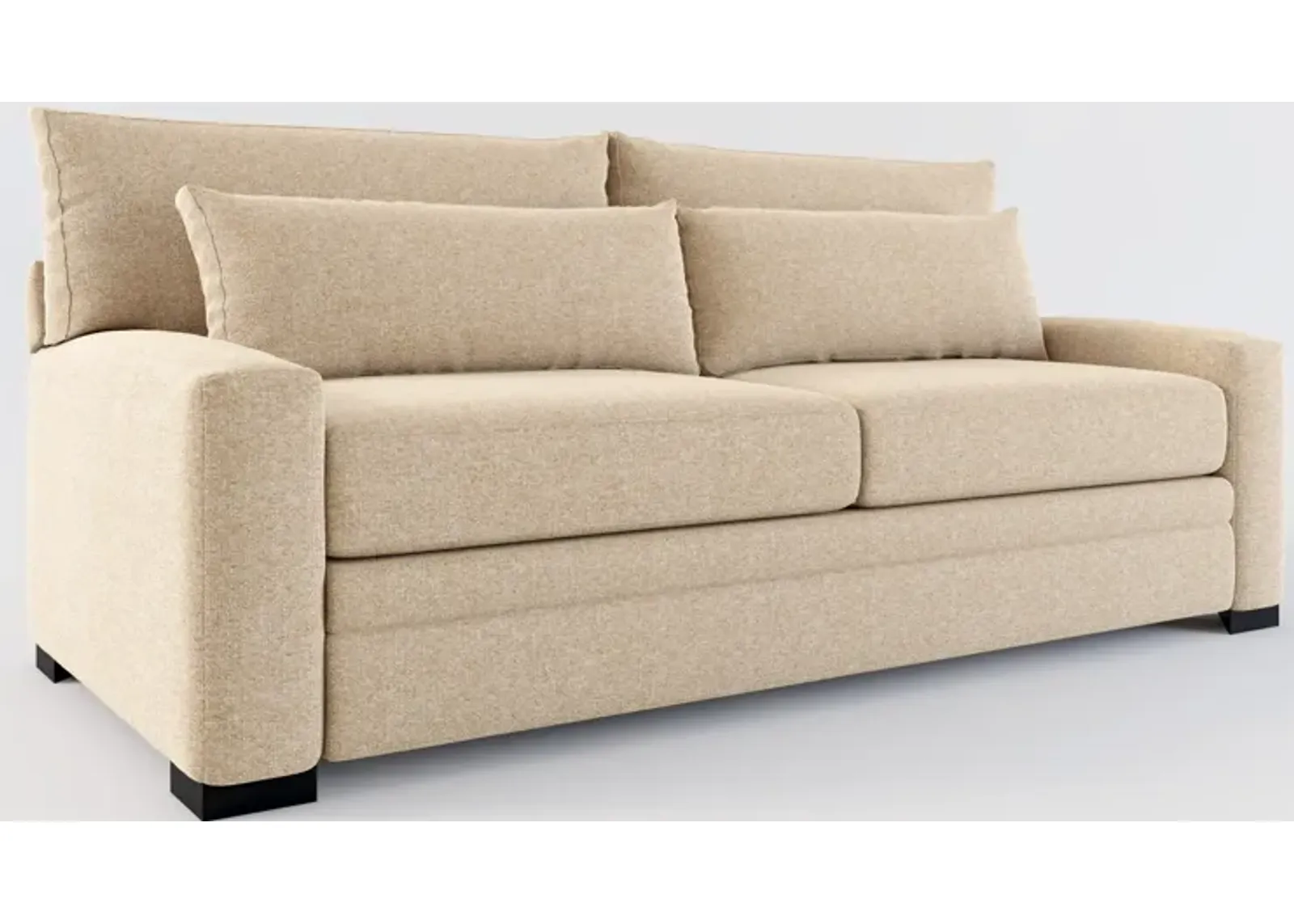 Winston Foam Comfort Eco Performance Fabric Sofa - Liv Wicker