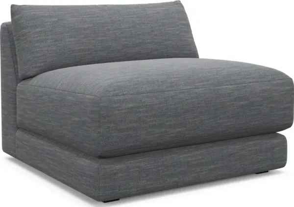 Malibu Armless Chair - Dudley Indigo