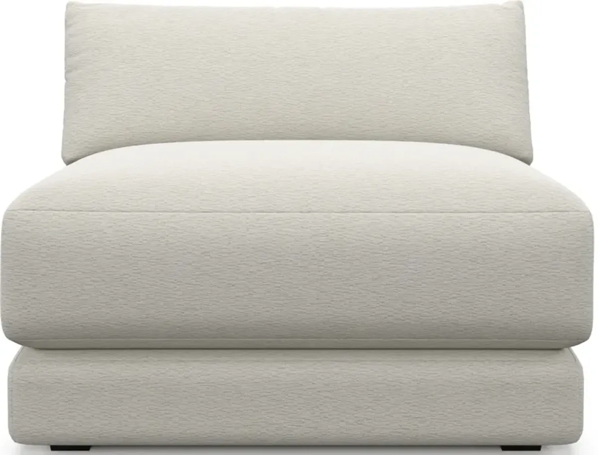 Malibu Armless Chair - Living Large White