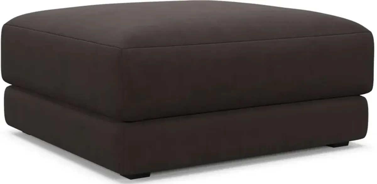 Malibu Ottoman - Merrimac Dark Brown