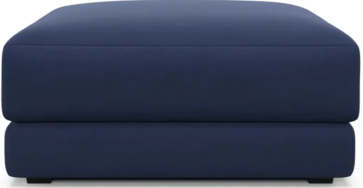 Malibu Ottoman - Abington Indigo