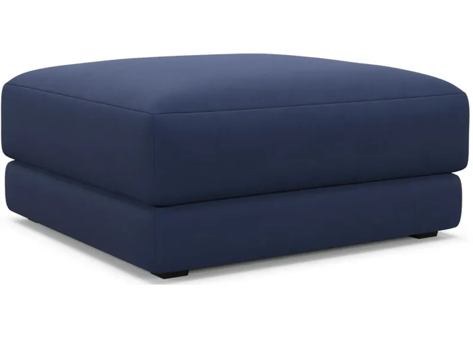 Malibu Ottoman - Abington Indigo