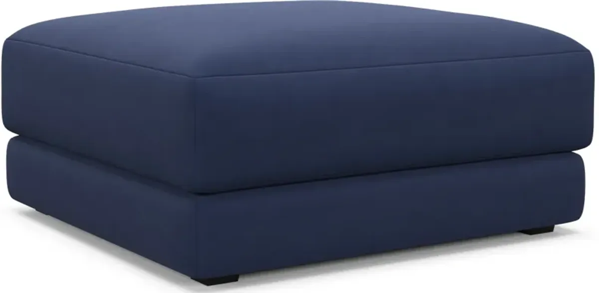 Malibu Ottoman - Abington Indigo