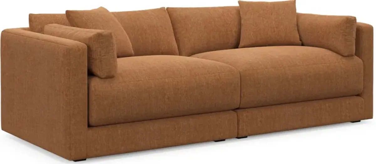 Malibu 2-Piece Sofa - Contessa Ginger