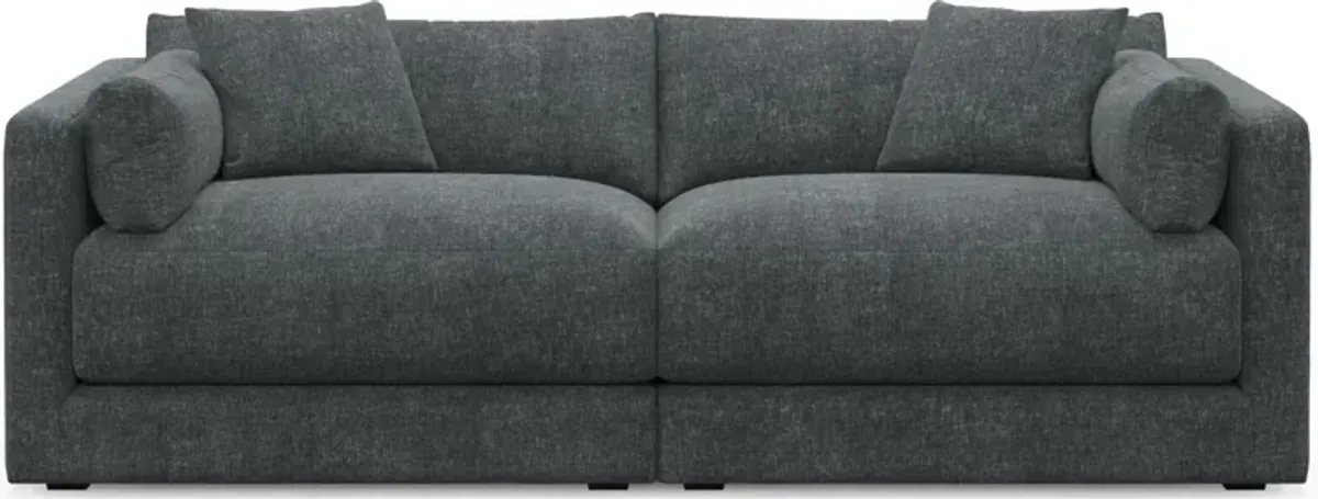 Malibu 2-Piece Sofa - Contessa Shadow