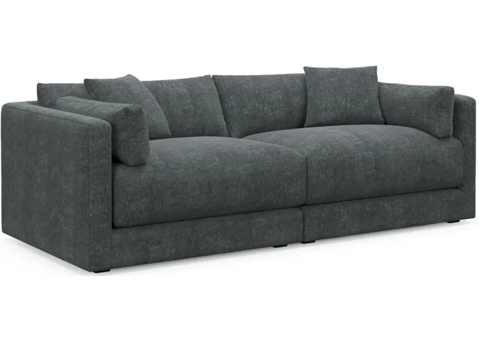 Malibu 2-Piece Sofa - Contessa Shadow