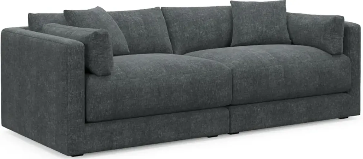 Malibu 2-Piece Sofa - Contessa Shadow