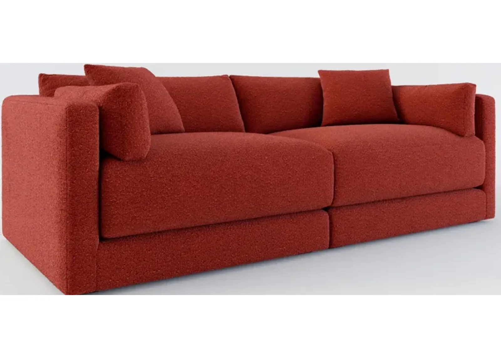 Malibu 2-Piece Sofa - Bloke Brick