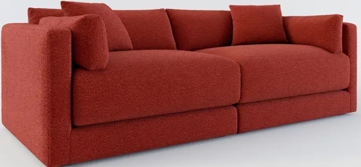 Malibu 2-Piece Sofa - Bloke Brick