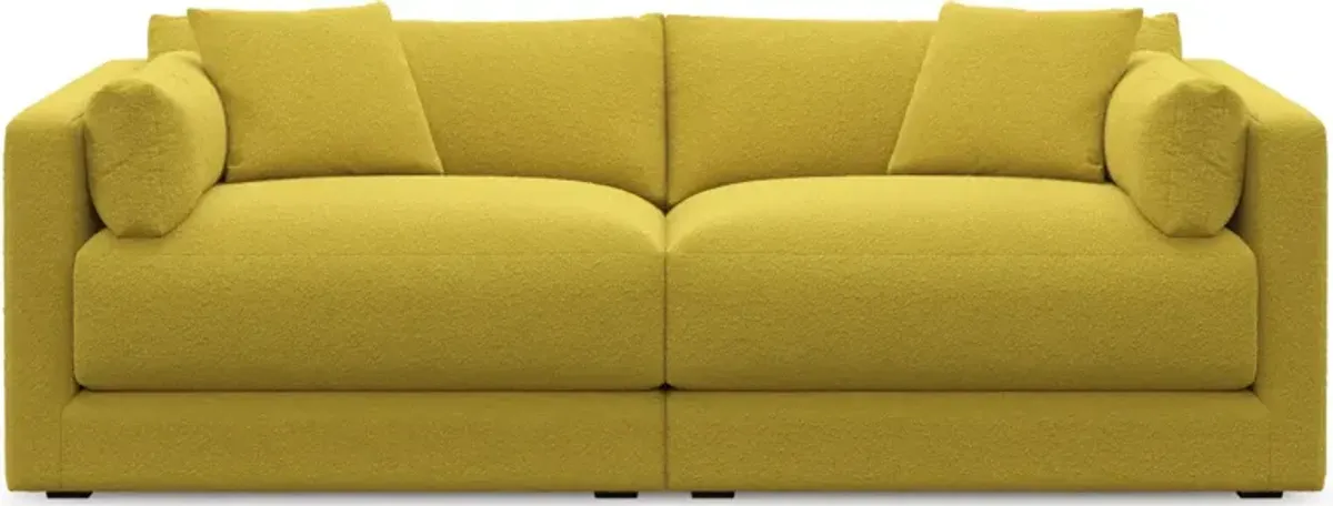 Malibu 2-Piece Sofa - Bloke Goldenrod