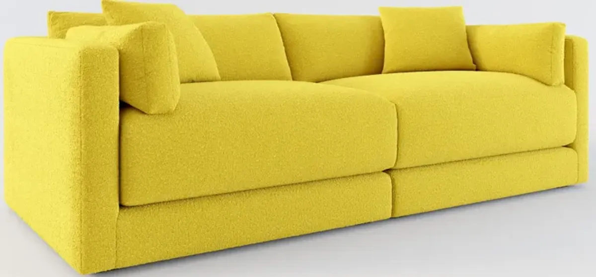 Malibu 2-Piece Sofa - Bloke Goldenrod