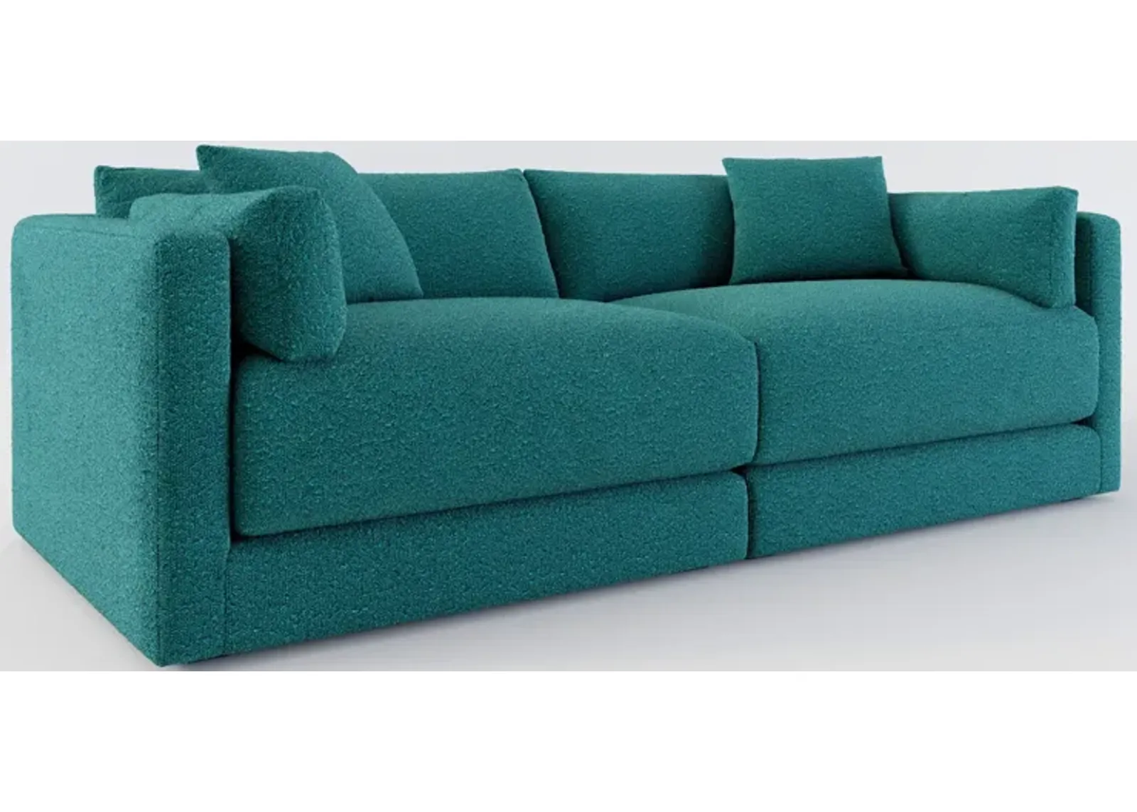 Malibu 2-Piece Sofa - Bloke Peacock