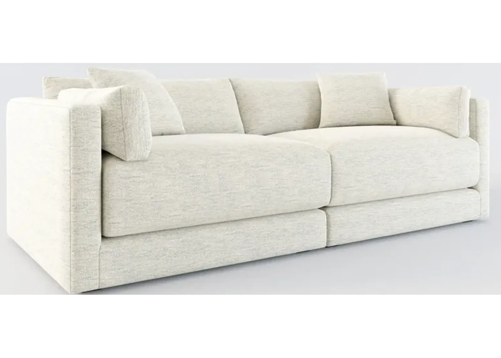 Malibu 2-Piece Sofa - Merino Chalk