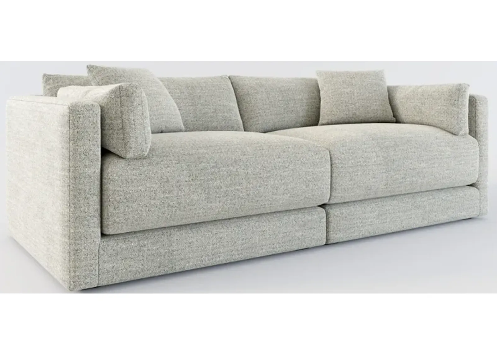 Malibu 2-Piece Sofa - Pandora Pepper