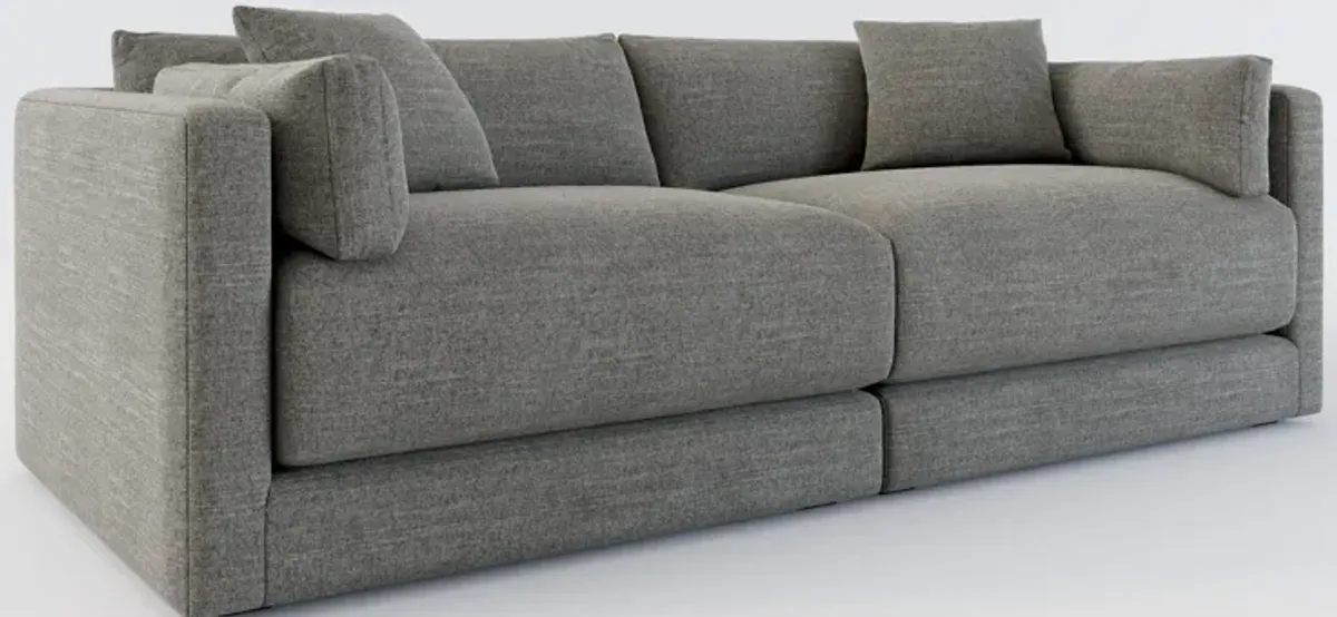 Malibu 2-Piece Sofa - Curious Charcoal