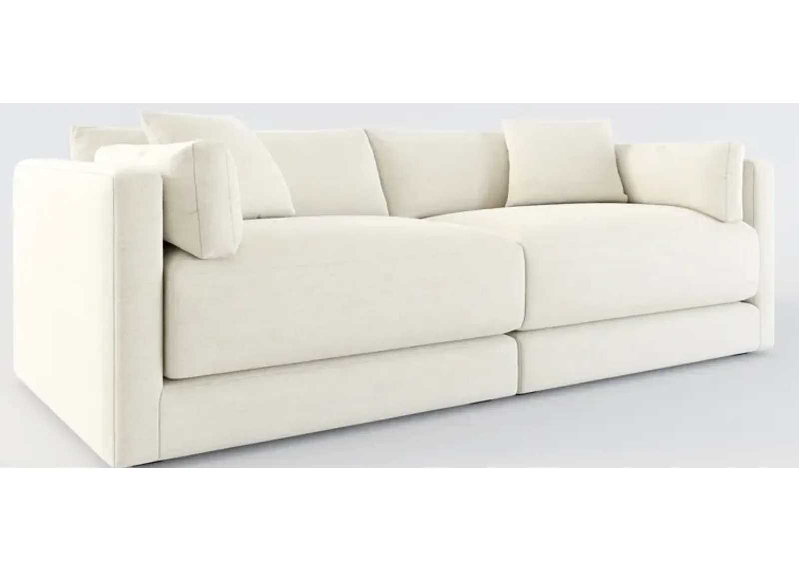 Malibu 2-Piece Sofa - Curious Pearl