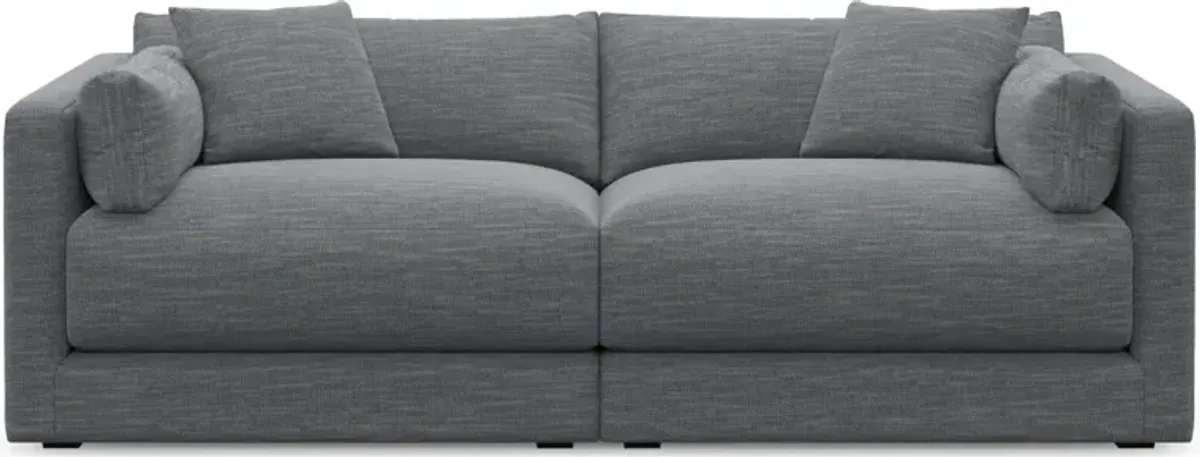 Malibu 2-Piece Sofa - Dudley Indigo