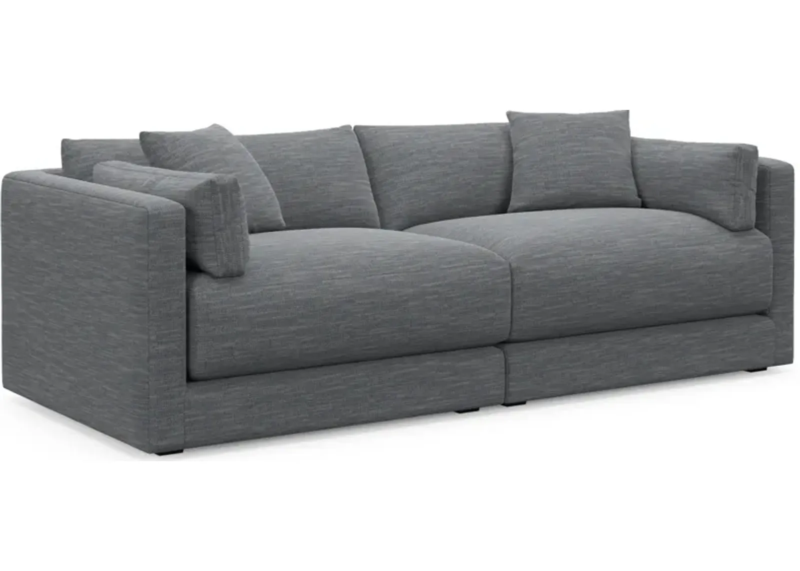 Malibu 2-Piece Sofa - Dudley Indigo