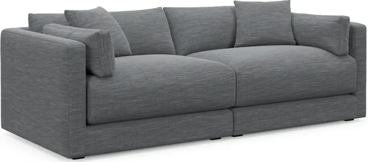 Malibu 2-Piece Sofa - Dudley Indigo