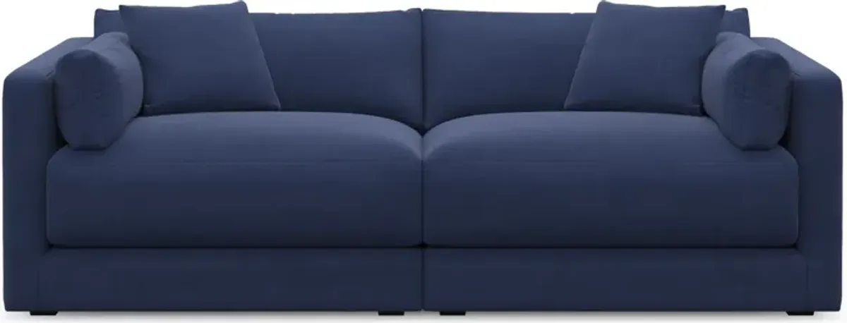 Malibu 2-Piece Sofa - Abington Indigo