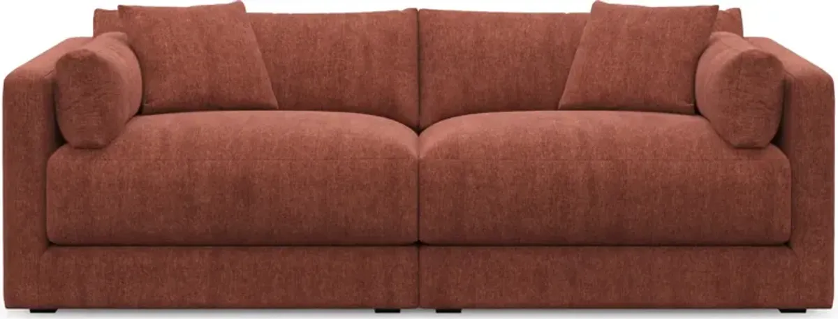 Malibu 2-Piece Sofa - Contessa Paprika