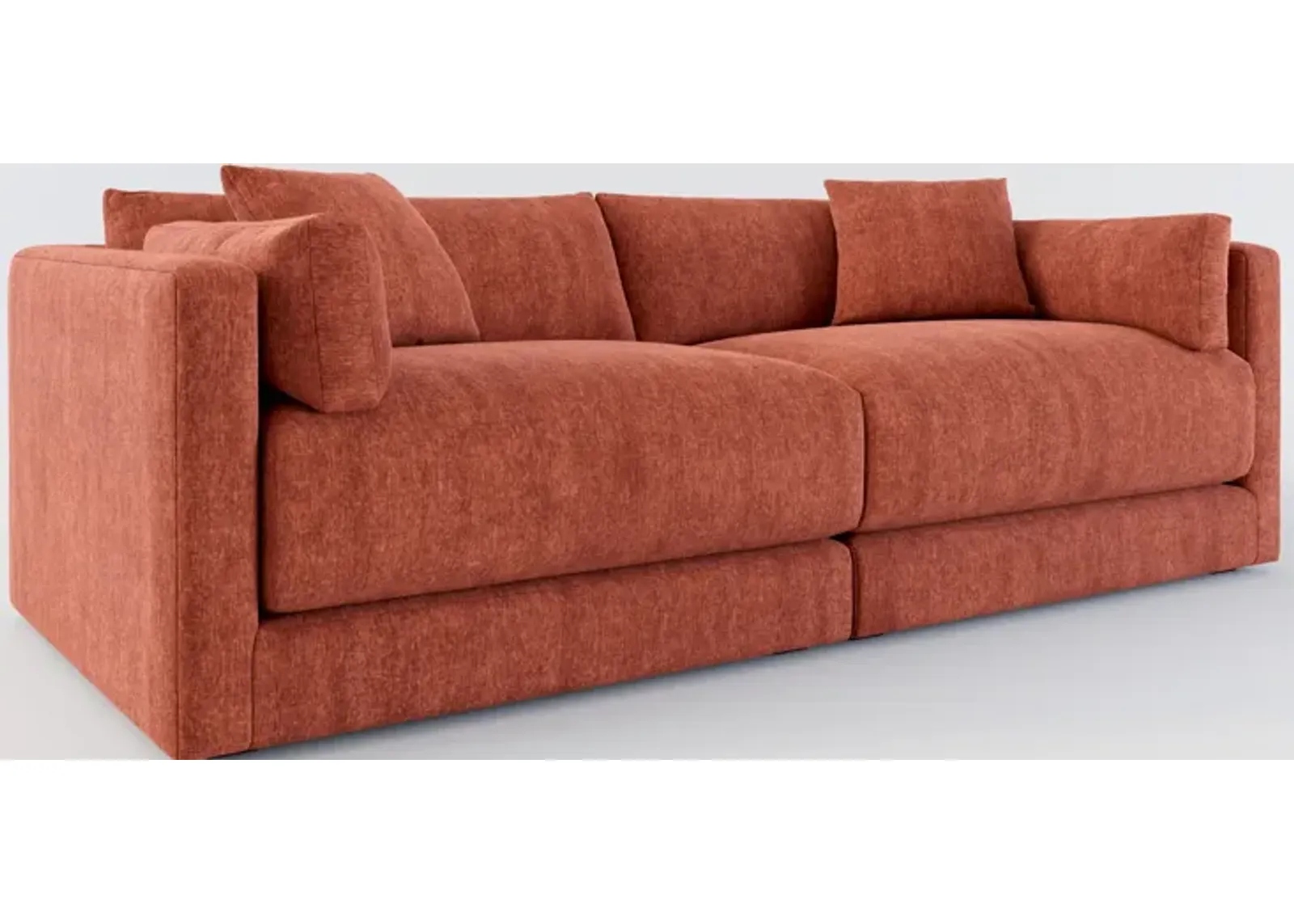 Malibu 2-Piece Sofa - Contessa Paprika