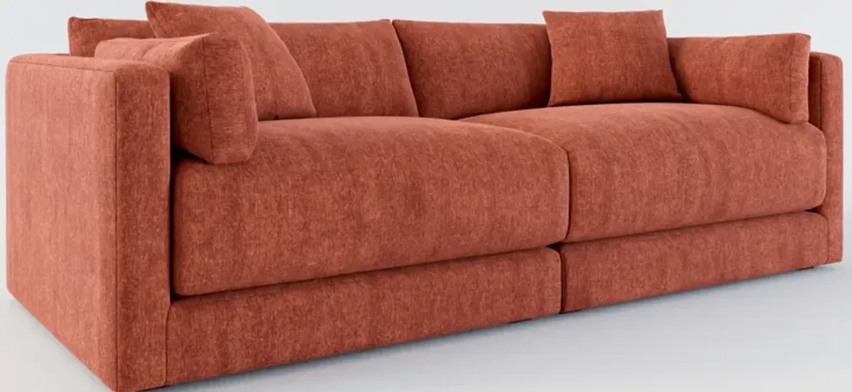 Malibu 2-Piece Sofa - Contessa Paprika