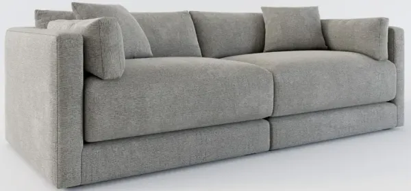 Malibu 2-Piece Sofa - Living Large Charcoal
