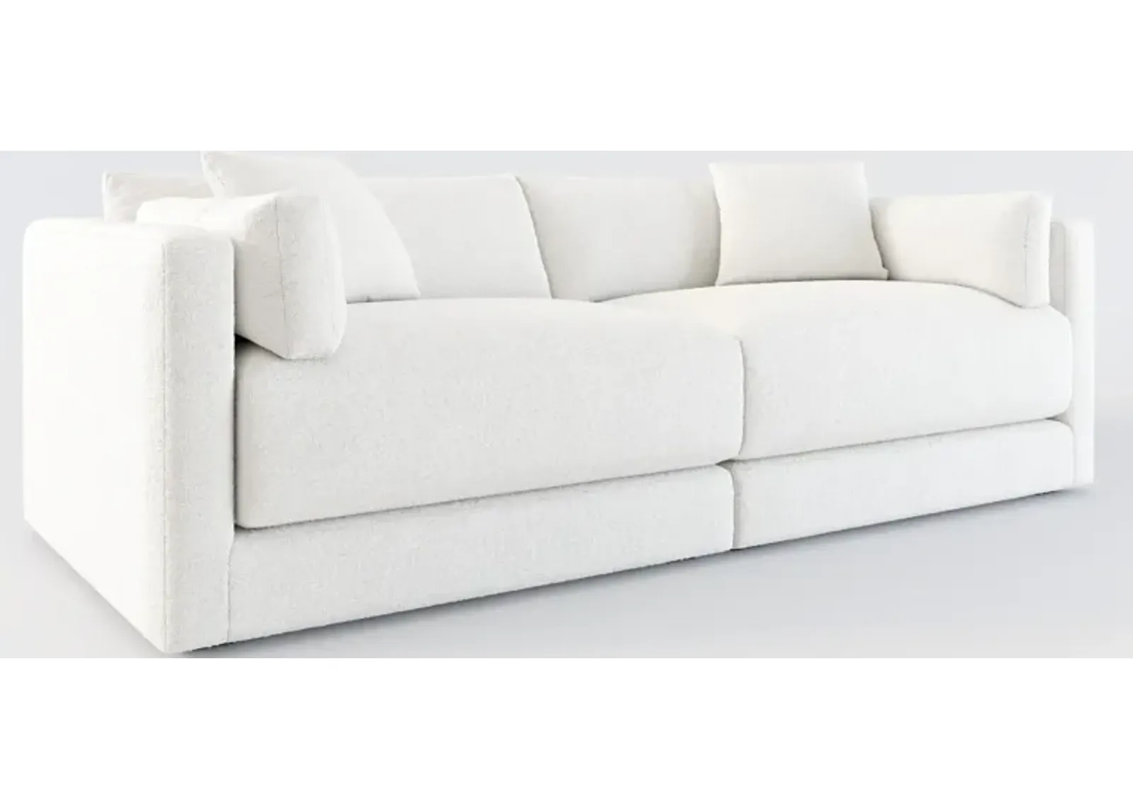 Malibu 2-Piece Sofa - Bloke Snow