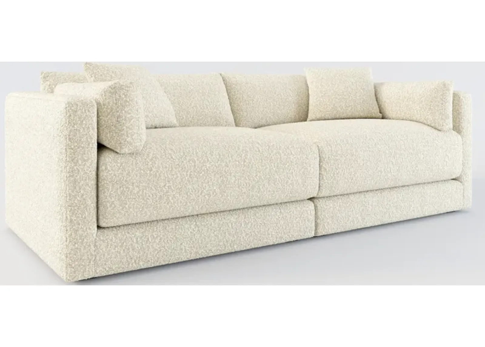 Malibu 2-Piece Sofa - Bloke Cotton