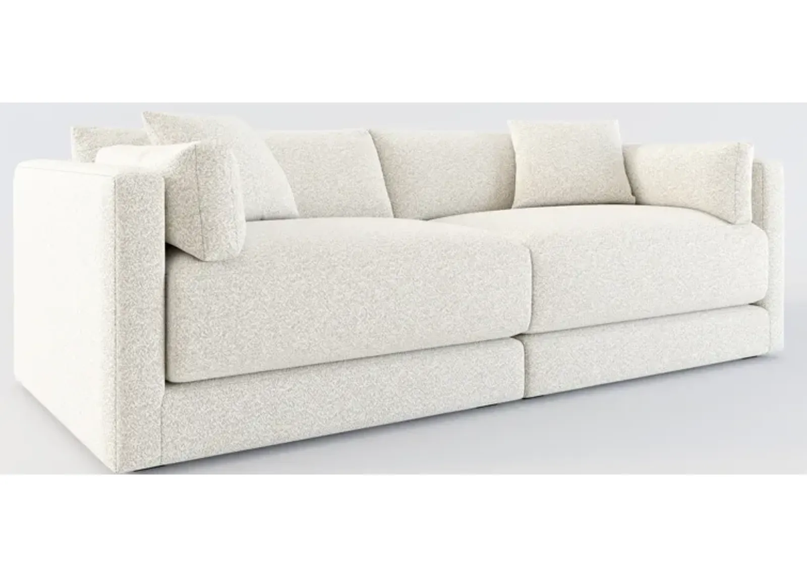 Malibu 2-Piece Sofa - Muse Stone