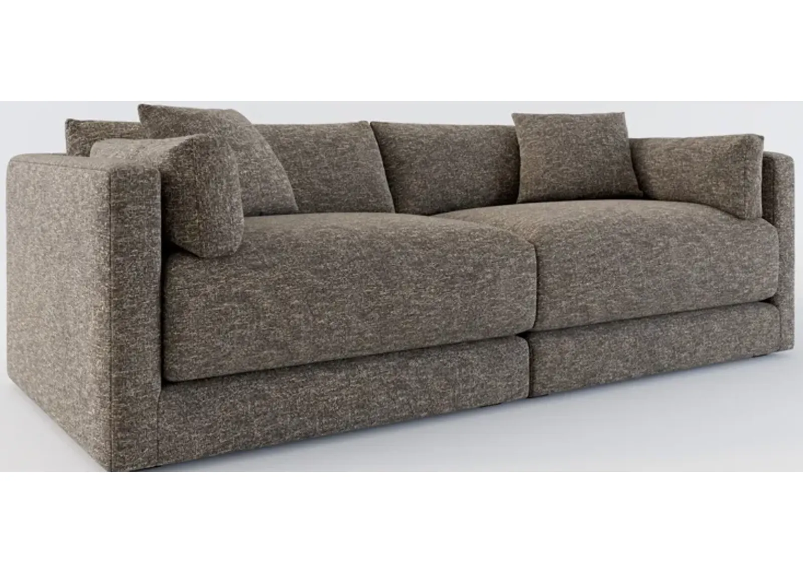 Malibu 2-Piece Sofa - M Walnut