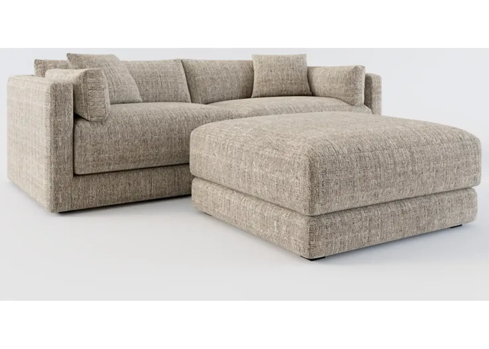 Malibu 2-Piece Sofa and Ottoman - Mason Flint