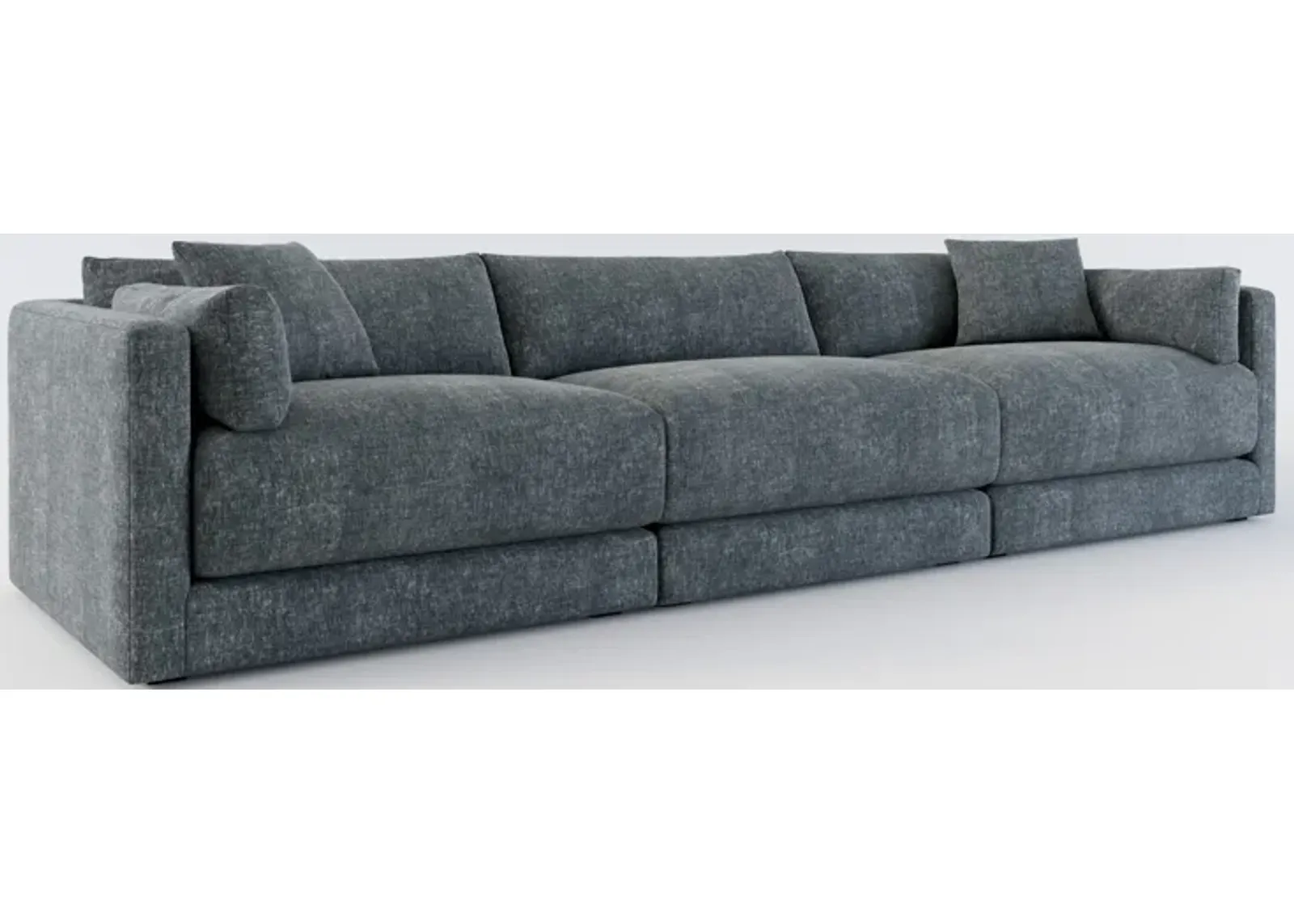 Malibu 3-Piece Sofa - Contessa Shadow