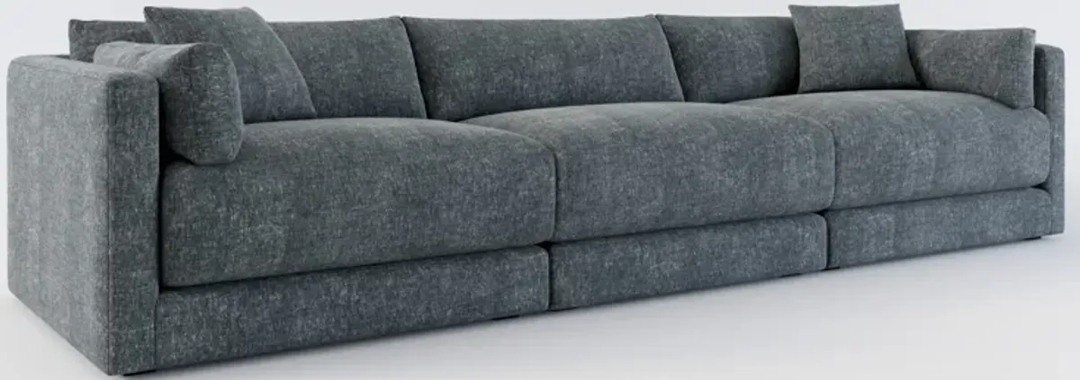 Malibu 3-Piece Sofa - Contessa Shadow