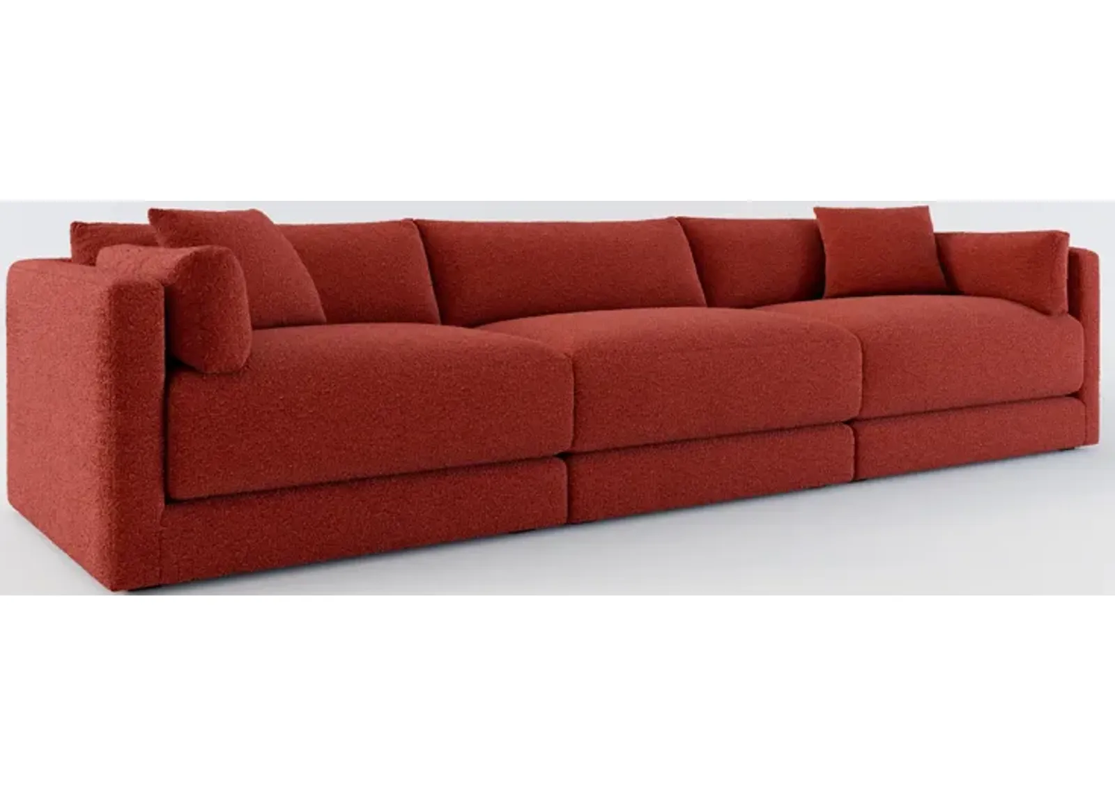 Malibu 3-Piece Sofa - Bloke Brick