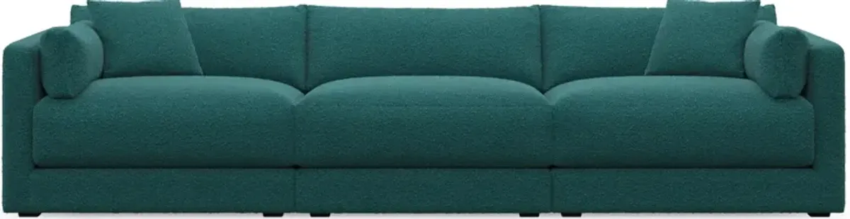 Malibu 3-Piece Sofa - Bloke Peacock