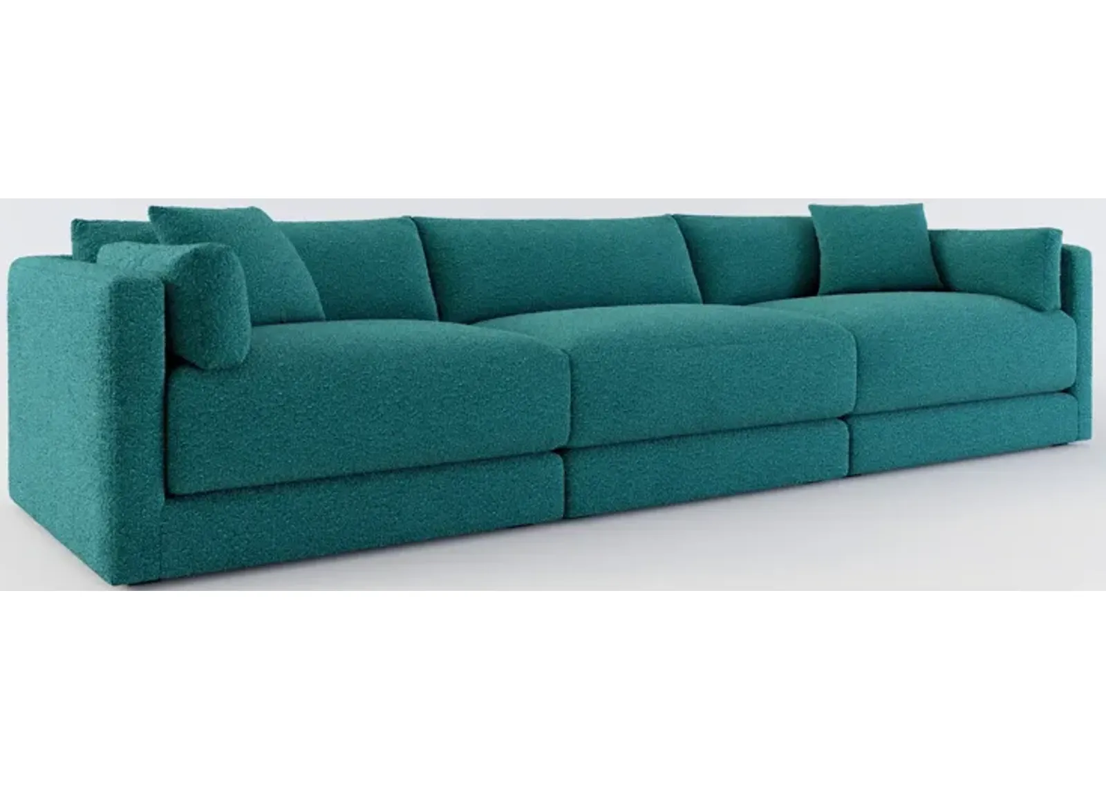 Malibu 3-Piece Sofa - Bloke Peacock