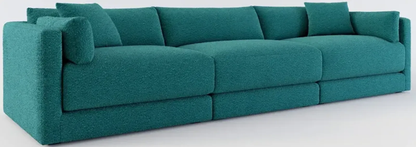 Malibu 3-Piece Sofa - Bloke Peacock