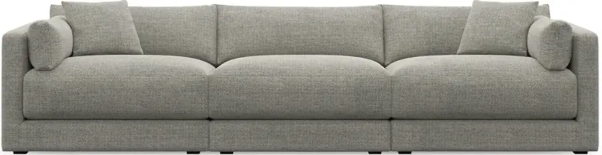 Malibu 3-Piece Sofa - Pandora Pepper