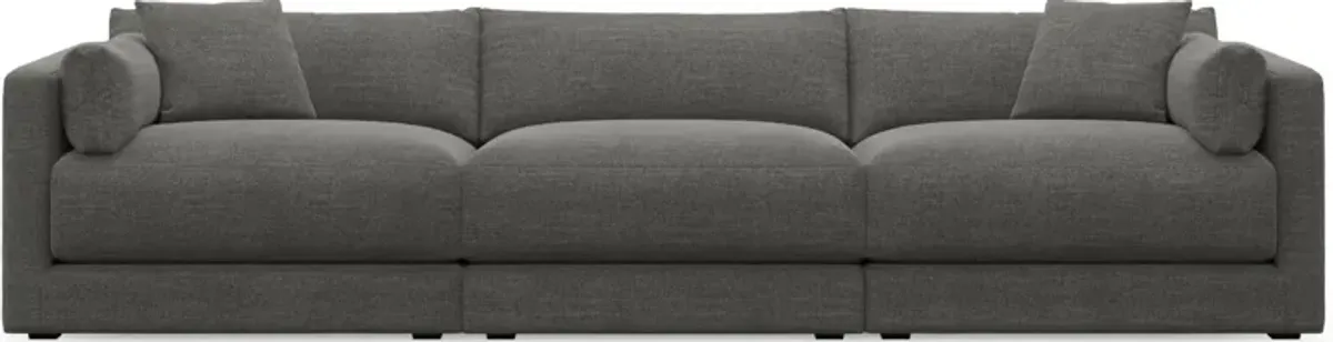 Malibu 3-Piece Sofa - Curious Charcoal