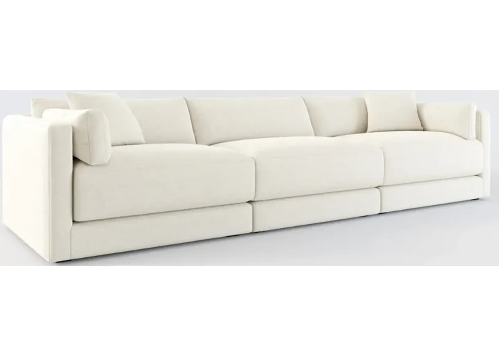 Malibu 3-Piece Sofa - Curious Pearl