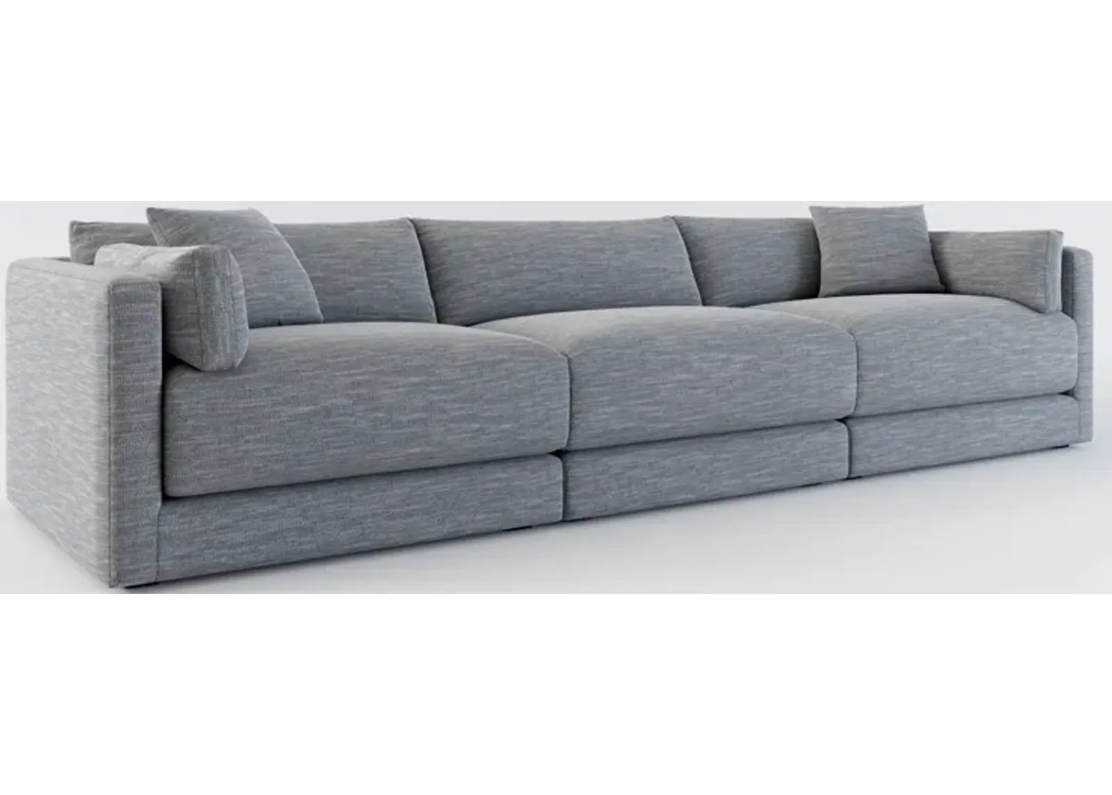 Malibu 3-Piece Sofa - Dudley Indigo