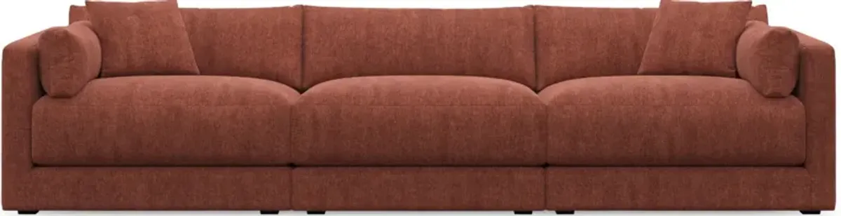 Malibu 3-Piece Sofa - Contessa Paprika